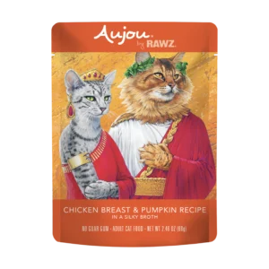 Aujou Chicken Breast & Pumpkin Recipe Cat Food