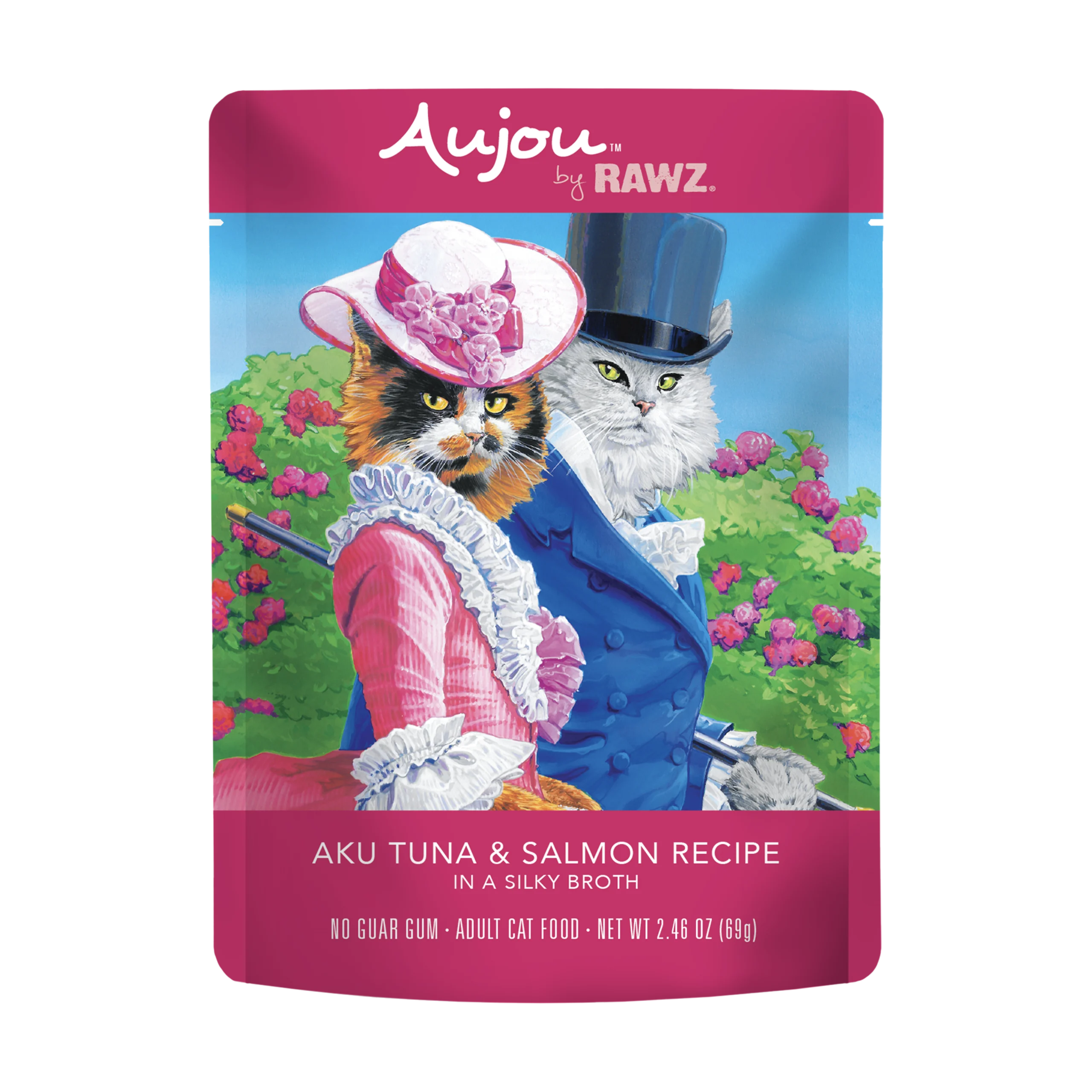Aujou Aku Tuna & Salmon Recipe Cat Food