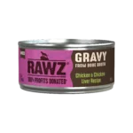 RAWZ_WebsiteCarousel_Cat_Gravy_Chicken&Liver_5.5OZ-FRONT