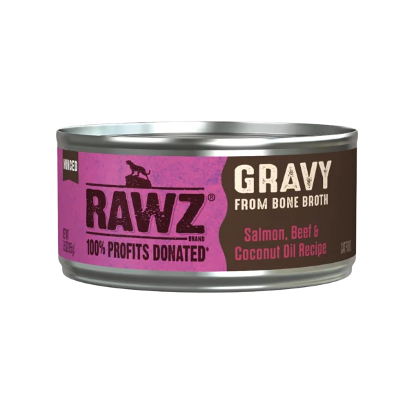 Gravy Salmon, Beef & Coconut Oil Cat Food