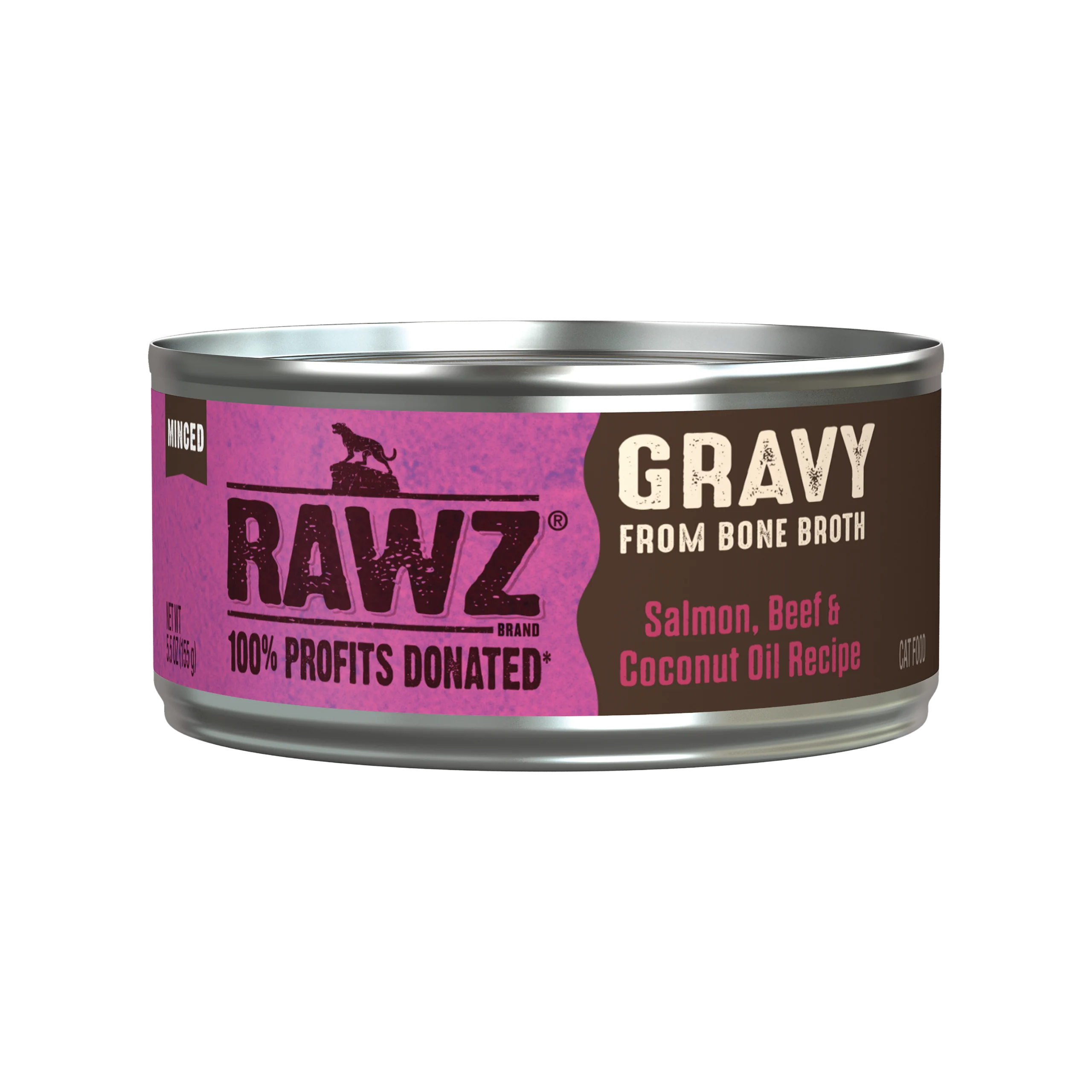 Gravy Salmon, Beef & Coconut Oil Cat Food
