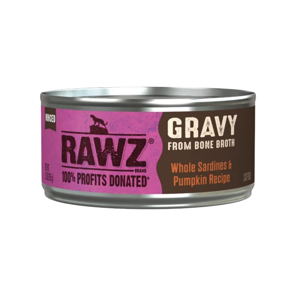 Gravy Whole Sardines & Pumpkin Cat Food