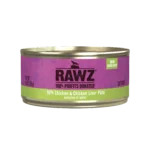 RAWZ_WebsiteCarousel_Cat_Pate_Chicken&ChickenLiver_5.5OZ-FRONT