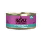 RAWZ_WebsiteCarousel_Cat_Pate_Chicken&Herring_5.5OZ-FRONT