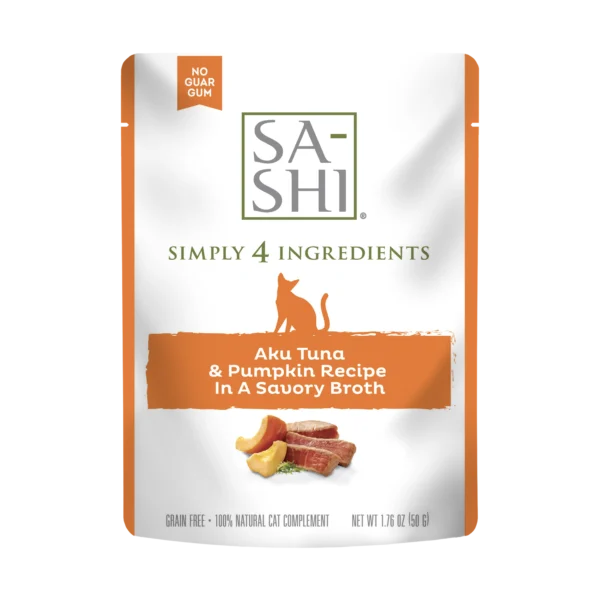 Sa-Shi Aku Tuna & Pumpkin Cat Food Recipe in Savory Broth