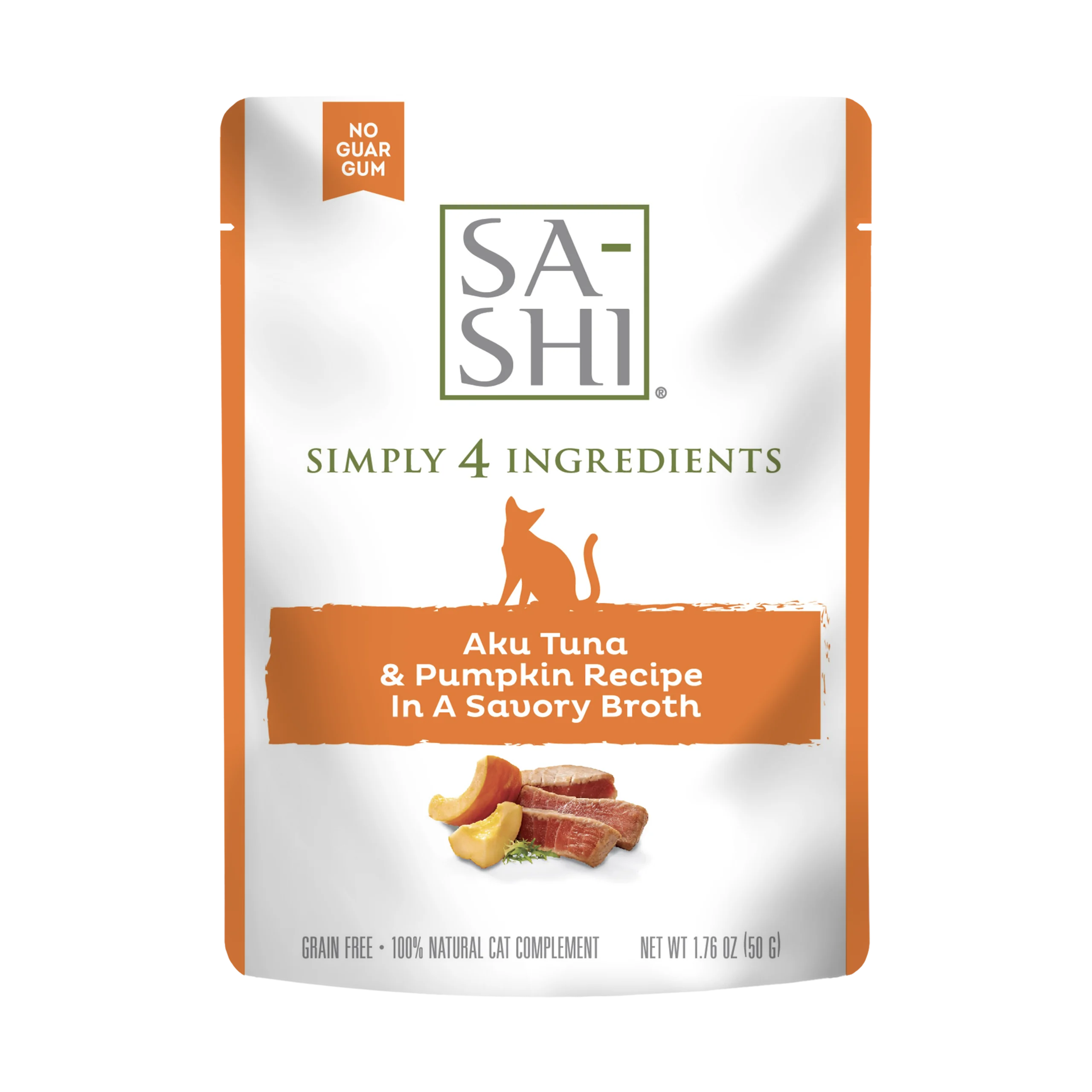 Sa-Shi Aku Tuna & Pumpkin Cat Food Recipe in Savory Broth