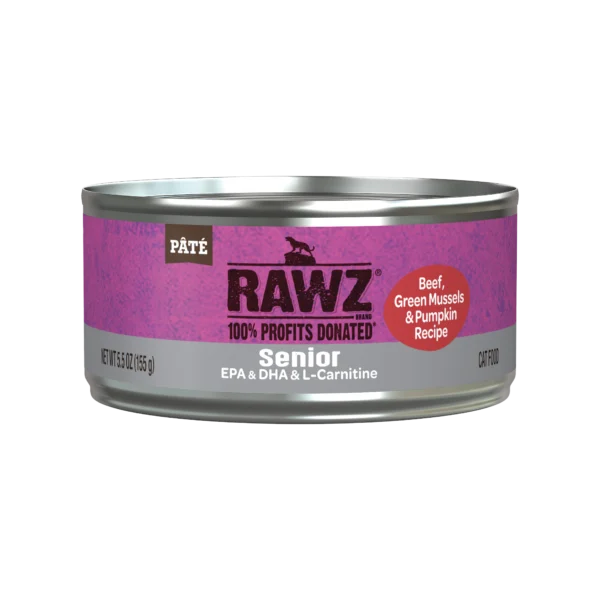 RAWZ_WebsiteCarousel_Cat_Senior_Beef,Pump&Mussels_5.5OZ-FRONT