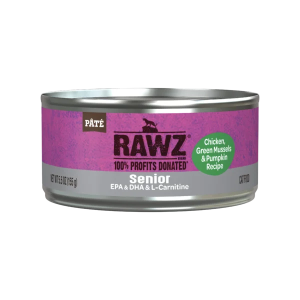 Senior Chicken, New Zealand Green Mussels & Pumpkin Cat Food
