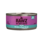 RAWZ_WebsiteCarousel_Cat_Shredded_Chicken&Duck_5.5OZ-FRONT