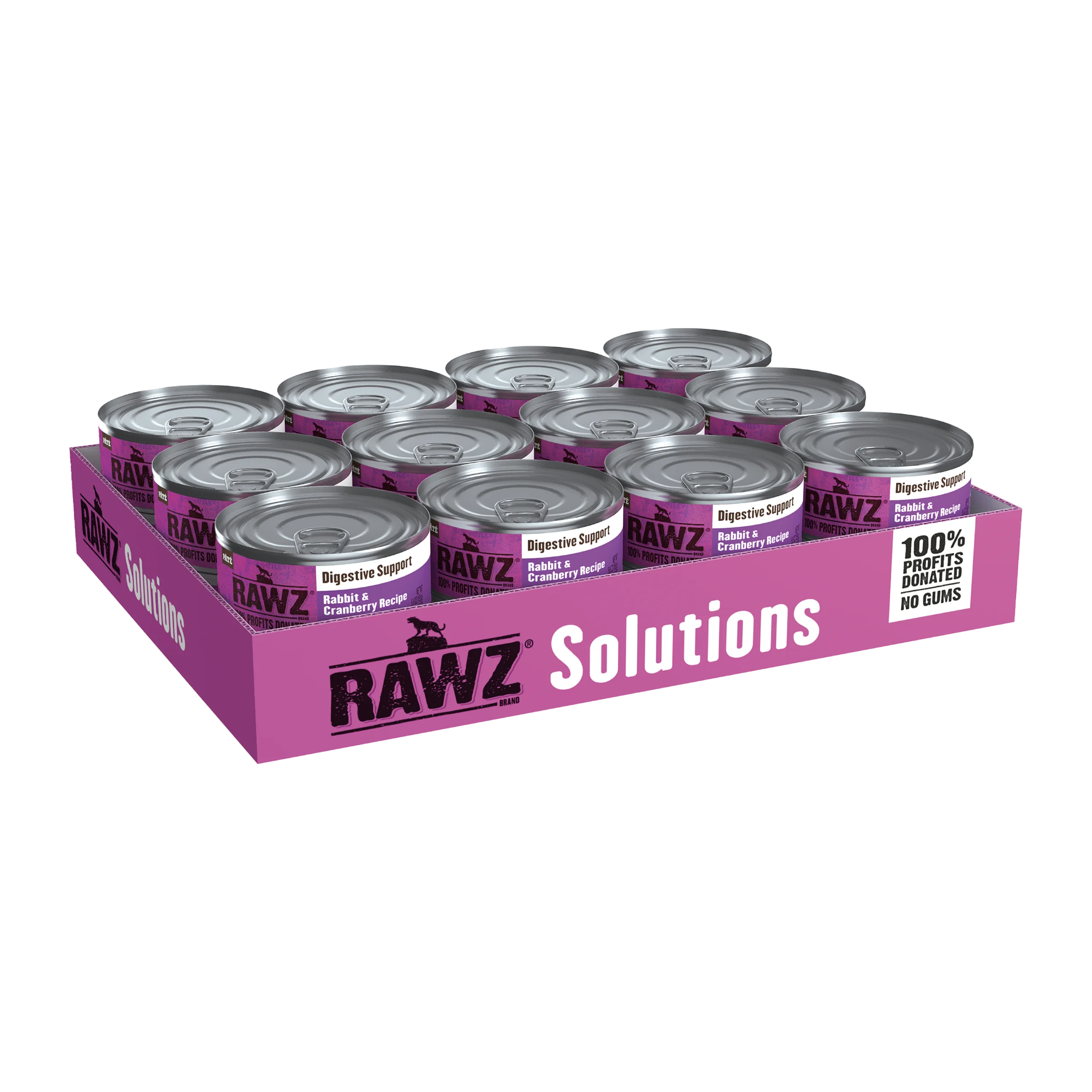 Digestive Support Rabbit & Cranberry Cat Food - RAWZ