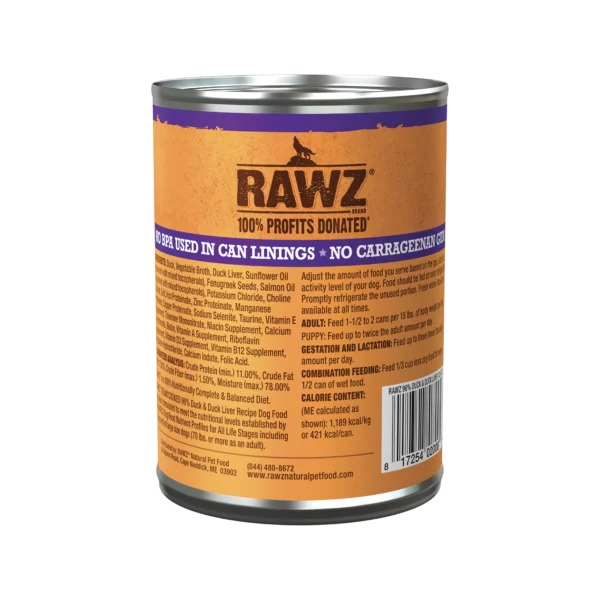 RAWZ_WebsiteCarousel_Dog_Pate_Duck&DuckLiver_12.5OZ-BACK