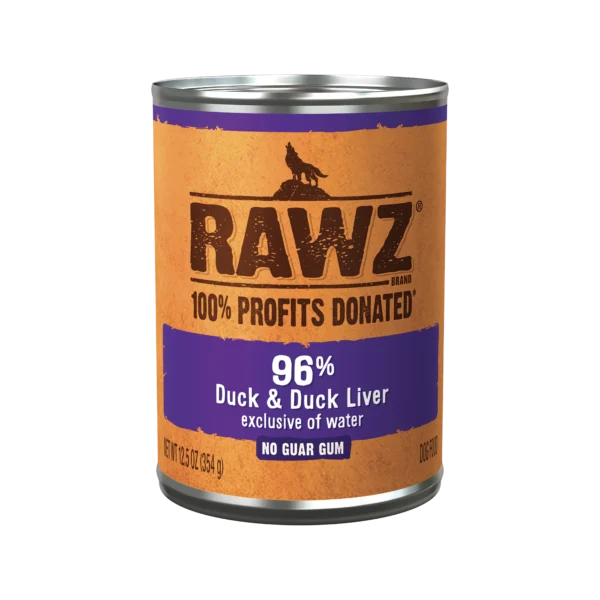96% Duck & Duck Liver Dog Food