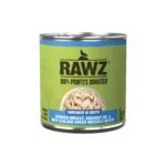 RAWZ_WebsiteCarousel_Dog_Shreds_Chicken&CoconutOil_10OZ-FRONT