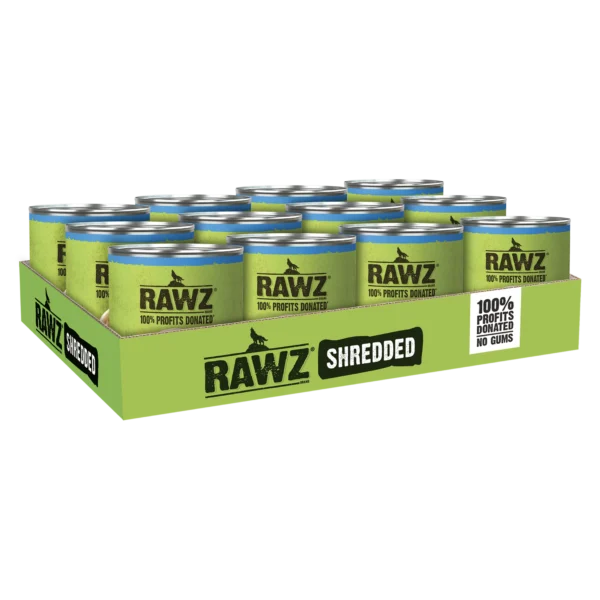 RAWZ_WebsiteCarousel_Dog_Shreds_Chicken&CoconutOil_10OZ-TRAY