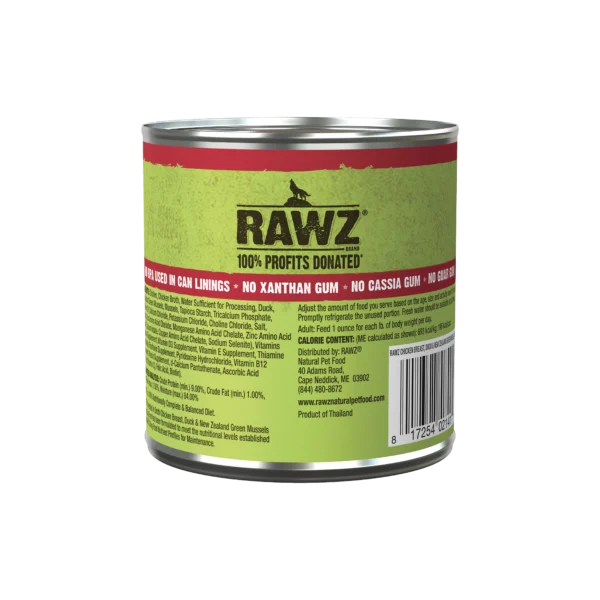 RAWZ_WebsiteCarousel_Dog_Shreds_Chicken&Duck_10OZ-BACK