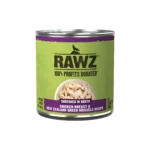 RAWZ_WebsiteCarousel_Dog_Shreds_Chicken&Mussels_10OZ-FRONT
