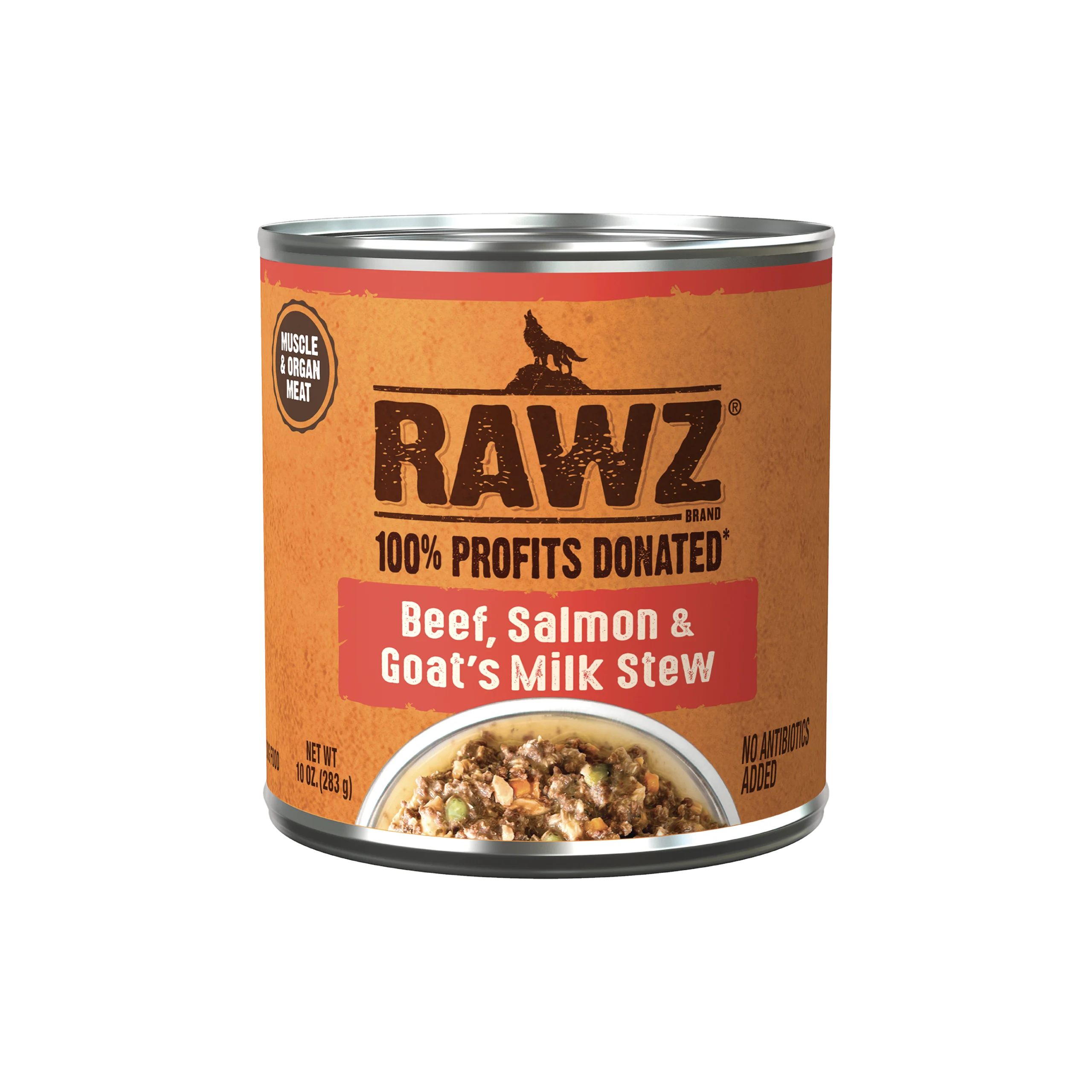 Stew - Beef, Salmon & Goat's Milk Dog Food