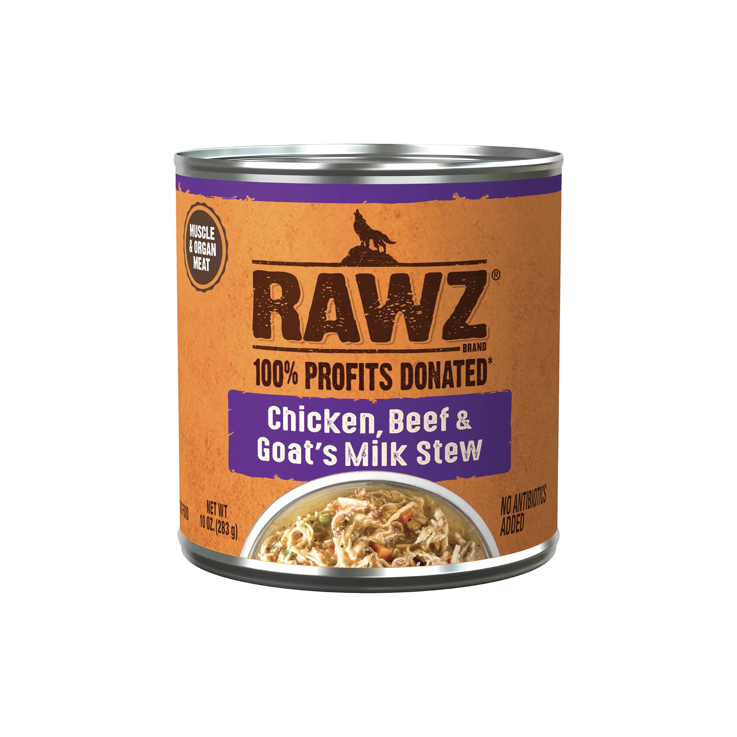 Stew - Chicken, Beef & Goat's Milk Dog Food