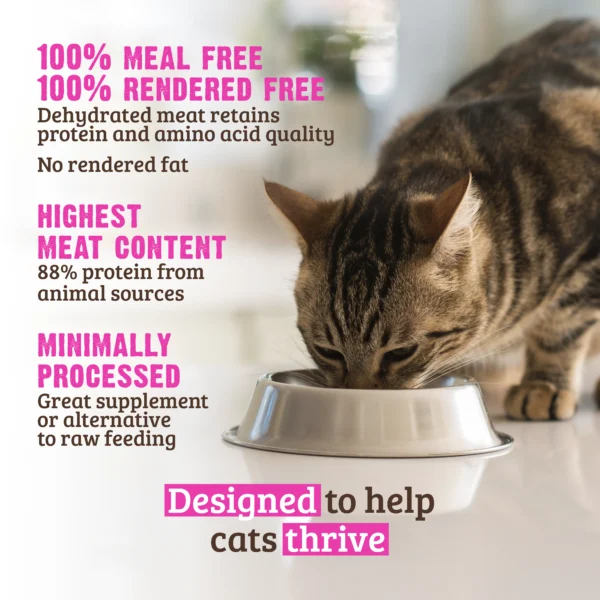 Dehydrated Chicken, Turkey & Chicken Cat Food Recipe - RAWZ