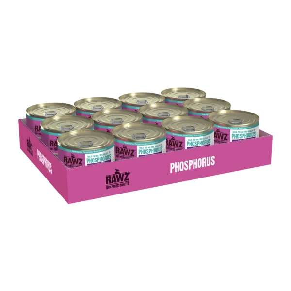 Lower Phosphorus Turkey Canned Cat Food - RAWZ